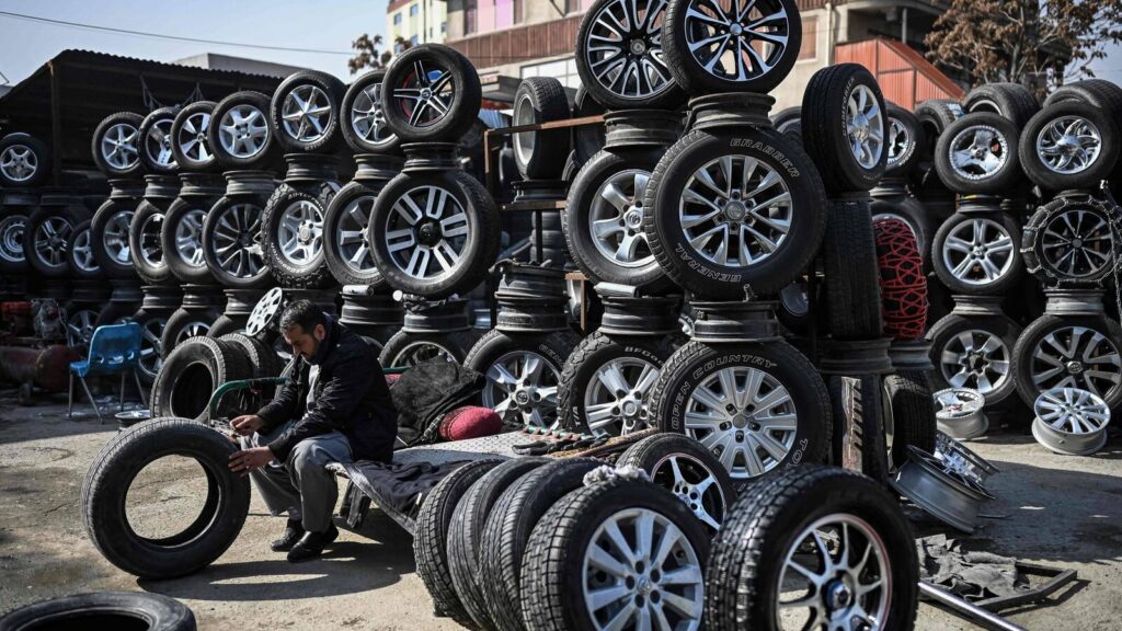 Tyre stocks in red on lower FY25 volume growth forecast; MRF, CEAT down 2-4%